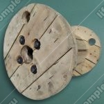 Барабан (катушка) для каната №4 ГОСТ 11127-78, 400x400x500