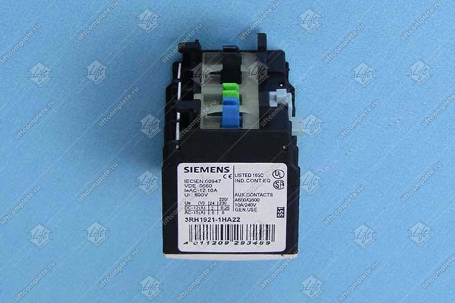 Дополнительный контакт, SIEMENS, 3RH1921-1HA22, 690V, 10A