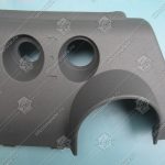 Фронтальная панель устья эскалатора, KONE, ECO3000, внутренняя правая, два отверстия