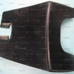 Фронтальная панель устья поручня, SIGMA, 360x278x108 мм, левая