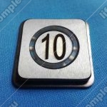 Нажимной элемент, ЩЛЗ, для ВКЛ13А, 10 этаж