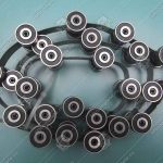 Отклоняющая цепь торца балюстрады, THYSSEN Velino, 24 звена, L - 1270/1280 мм (в комплекте с двумя съемными планками)