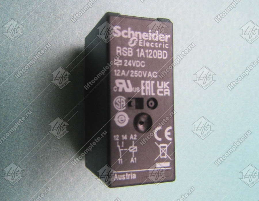 Реле, SCHNEIDER, RSB1A120BD, 24В