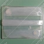 Вкладыш башмака направляющей кабины/противовеса, KONE, с 2 пинами, 80х66, 5х9, T - 16 мм