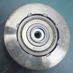 Ролик каретки дверей, SEMATIC, D - 74 мм, металлический, верхний