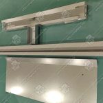 Этажная дверь лифта в сборе, FERMATOR, 700x2000 мм, E30, RAL7035