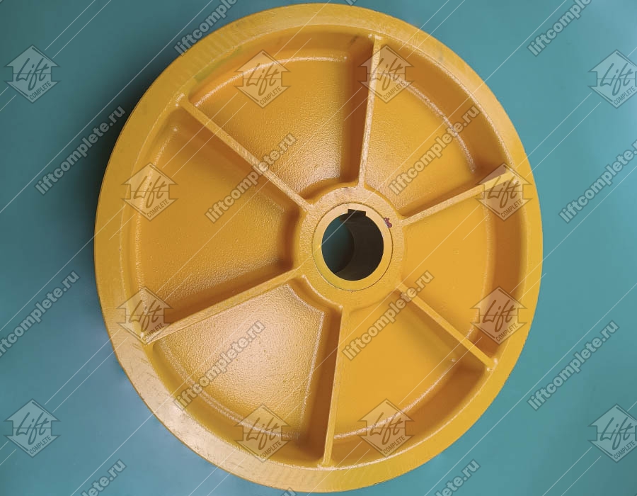 Канатоведущий шкив (КВШ), ALBERTO SASSI, 480x4x10, для лебедки LEO