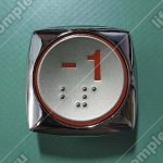 Кнопка вызова/приказа, HYUNDAI, -1 этаж