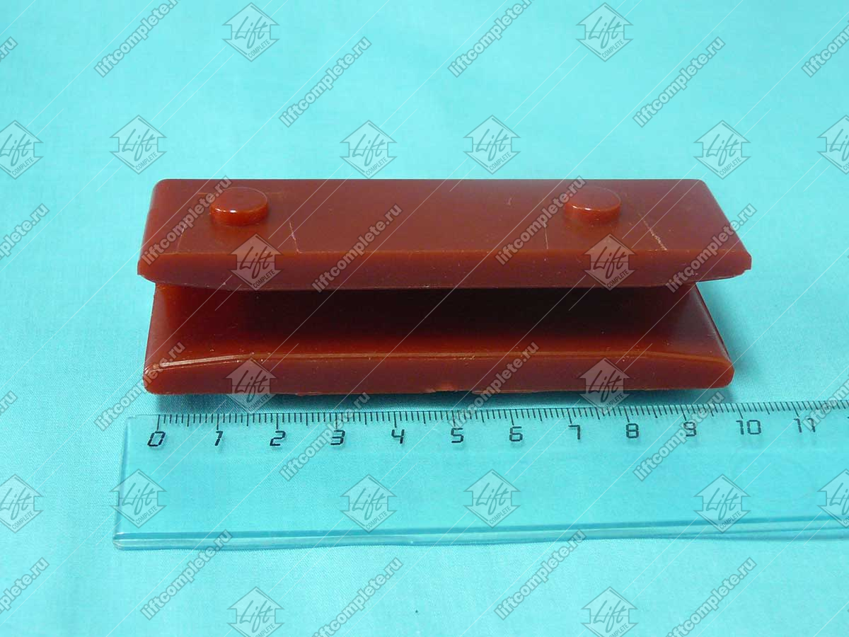 Вкладыш башмака противовеса, BLT, L -100 мм, T - 10 мм