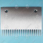 Гребенка входной площадки, OTIS XOP-NC, правая, 22 зубца, 203x145 мм, алюминий