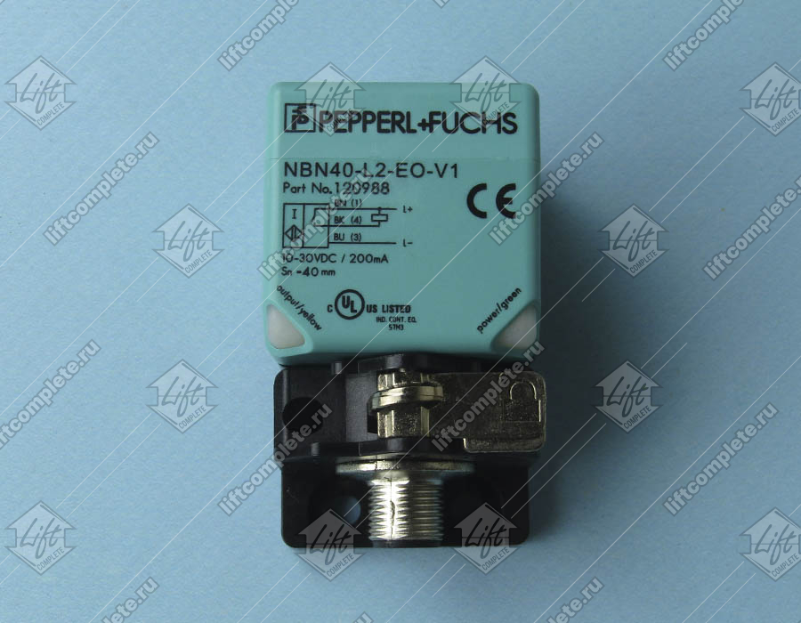 Датчик отсутствия ступеней, PEPPERL+FUCHS, NBN40-L2-EO-V1, 200 mA, 10-30V