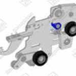 Замок ДШ, SEMATIC, левый, IP20, S2-4-6Z, 2000 US.