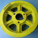 Канатоведущий шкив (КВШ), МЛЗ, 320х6х8, для лебёдки Lancor, ЛИ1600200001, ЛИ160.02.00.001