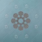 Канат стальной, GUSTAV WOLF, d - 8 мм, PAWO F7 8х19W-IWRC, 40,6кН