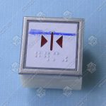 Кнопка принудительного закрывания дверей, THYSSEN, KT40-WK21-2006 A4J10132, красная подсветка