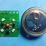 Кнопка вызова/приказа, ЩЛЗ, ВКЛ13А-7-4И, 9 этаж, с кодом Брайля, красная подсветка