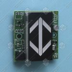 Плата вызывного аппарата, KLEEMANN, SL-AR, красная подсветка