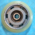 Ролик башмака кабины/противовеса (хлоропрен), OTIS, D -125 мм, W - 22 мм, d - 17 мм, 6303RS